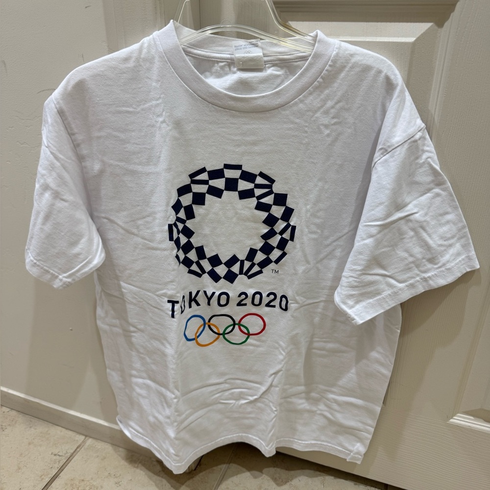 Tokyo 2020 Men's White T-Shirt